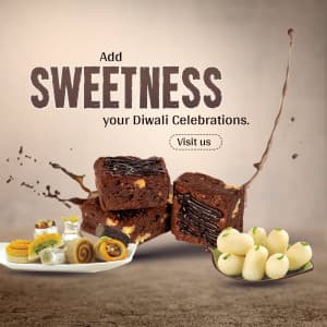 Diwali Sweets Social Media poster