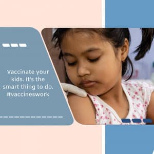 Vaccine business flyer