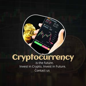 Cryptocurrency business banner