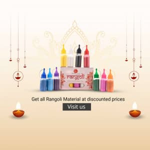 Rangoli Material facebook banner