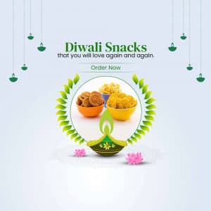 Snacks facebook ad banner