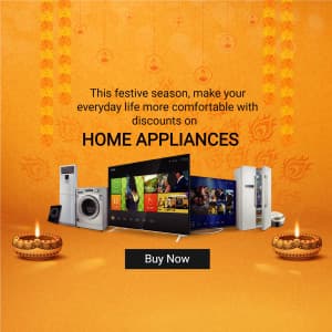 Home Appliances facebook ad banner