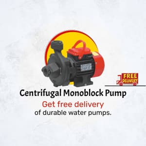 Centrifugal Mononlock Pump business template