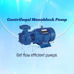 Centrifugal Mononlock Pump business flyer