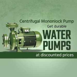 Centrifugal Mononlock Pump marketing poster