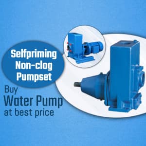 Selfpriming Non-clog Pumpset video