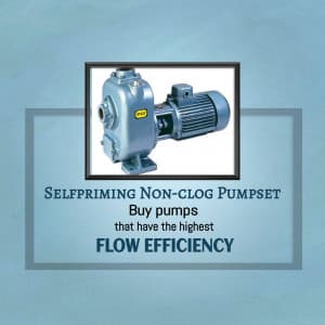 Selfpriming Non-clog Pumpset flyer