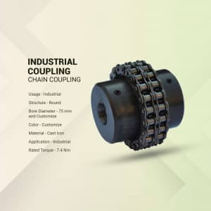 Industrial Coupling marketing poster