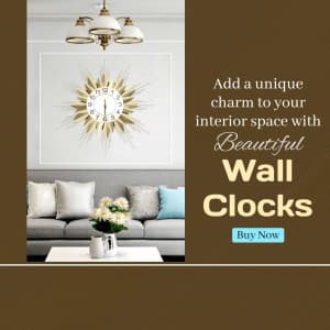 Wall Clock business flyer
