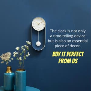 Wall Clock business template