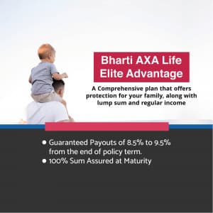 Bharti Axa Life Insurance template