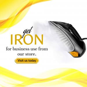 Iron promotional poster