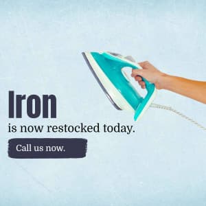 Iron promotional post