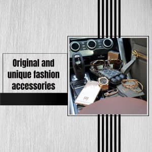 Men's Accessories promotional post