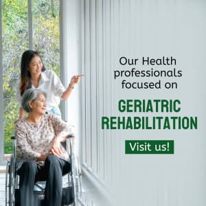 Geriatric Rehabilitation instagram post