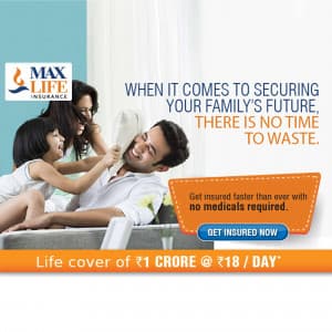 Max Life Insurance banner