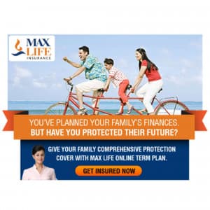 Max Life Insurance template