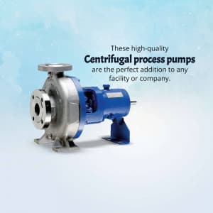 Centrifugal process pump promotional images