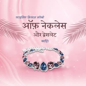 Crystal Jewellery marketing post