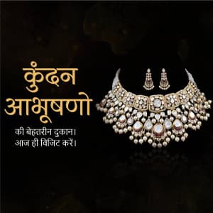 Kundan Jewellery business template