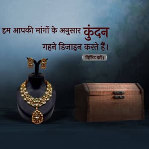 Kundan Jewellery business post