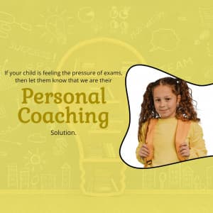 Personal Coaching promotional template