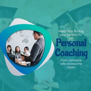 Personal Coaching promotional poster