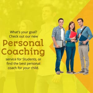 Personal Coaching business flyer