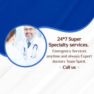 Super Speciality services promotional images