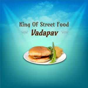 Vadapav business flyer