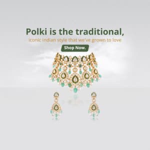 Polki Jewellery flyer