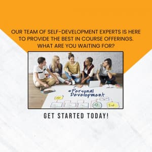 Self Development Courses promotional images