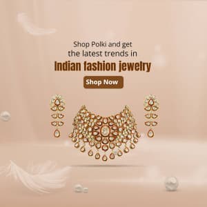 Polki Jewellery poster