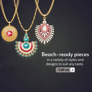 Beach Jewellery template