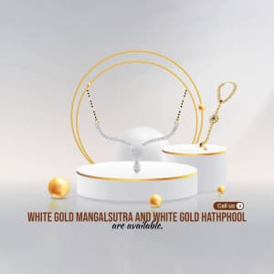 White Gold Jewellery facebook ad