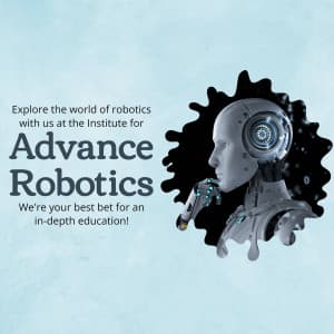 Robotics promotional poster