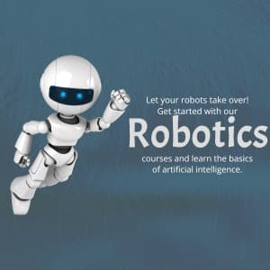 Robotics promotional post