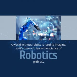 Robotics facebook ad