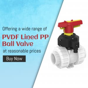 PVDF Lined PP Ball Valve business banner