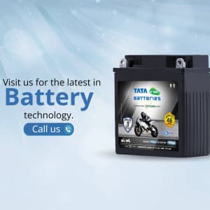 Two-Wheeler Batteries promotional poster