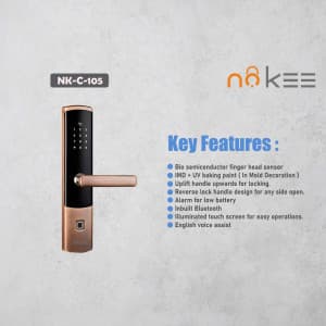 NoKee Locks marketing post