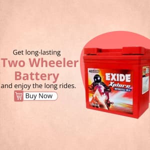 Two-Wheeler Batteries facebook ad