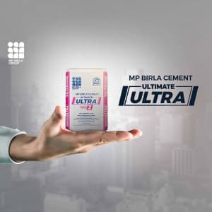 MP BIRLA CEMENT marketing poster