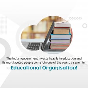 Educational Organisation promotional post