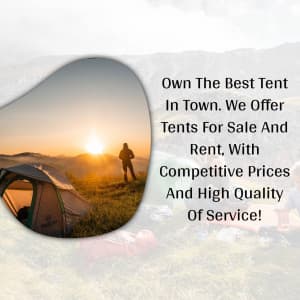 Tent facebook banner