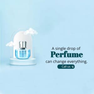 Perfume promotional template