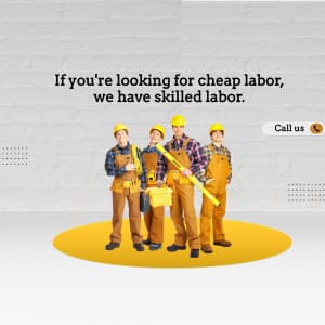 Labour Service promotional post