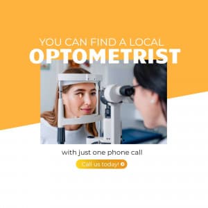 Optometrist promotional post