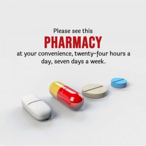 Pharmacy promotional template