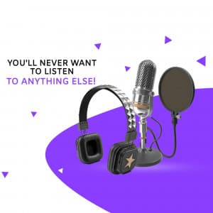 Podcasts business banner